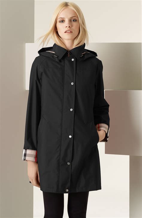 burberry nylon rain jacket|Burberry rain jackets women's.